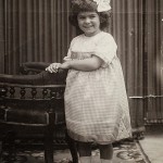 1911, con 4 años