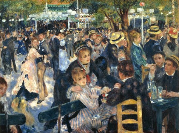 Renoir-Baile en el Moulin de la Galette 1876