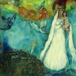 Chagall La Virgen de la aldea 1938