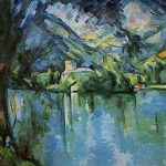 Cézanne Lago de Annecy, 1896. Courtauld Gallery Londres